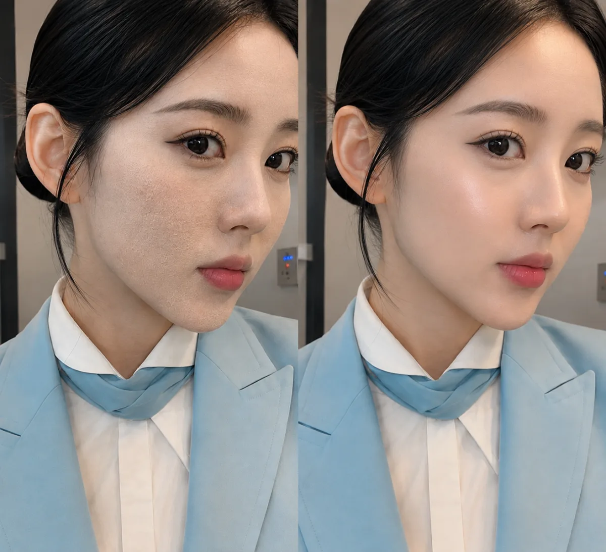 승무원 화장b&a